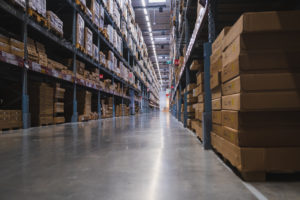warehouse aisle 