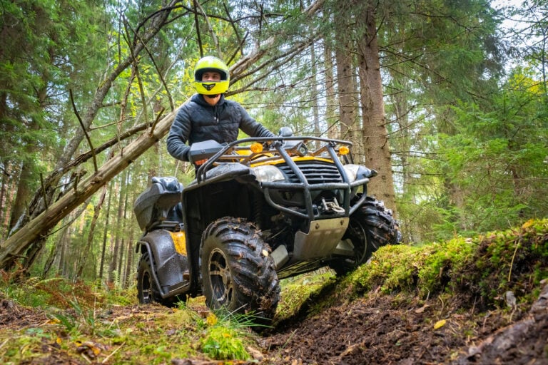 riding atv